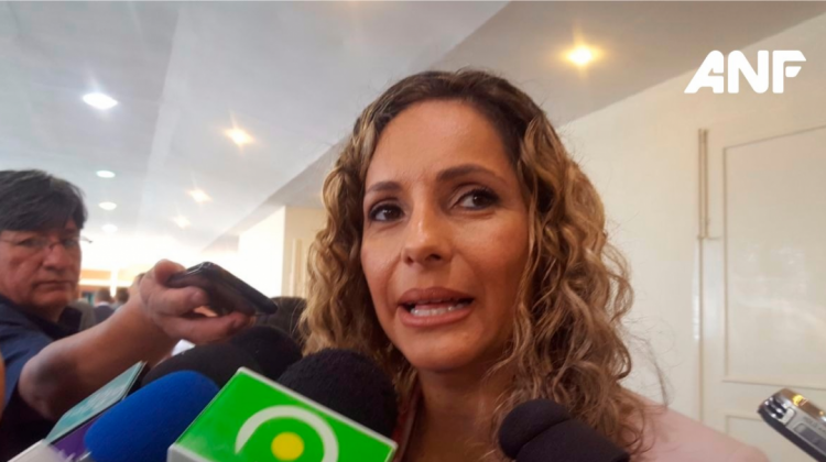 Claudia Cronembold, presidenta de la Cámara Boliviana de Hidrocarburos y Energía. Foto: ANF