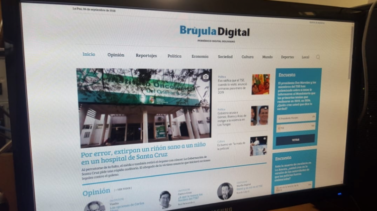 “Brújula Digital” . Foto: ANF