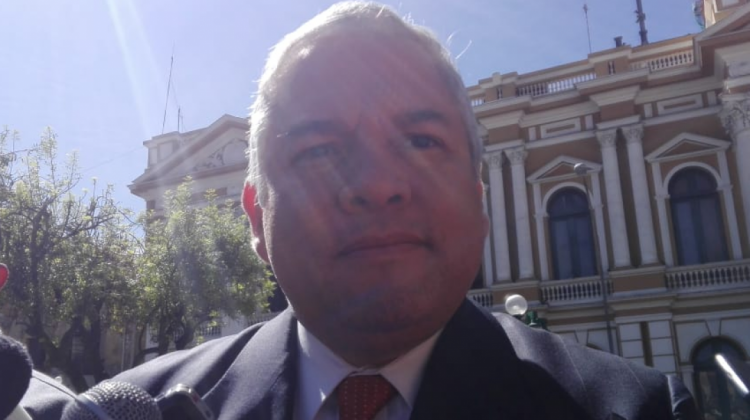 El embajador de la OEA en Bolivia, Enrique Reina. Foto: ANF