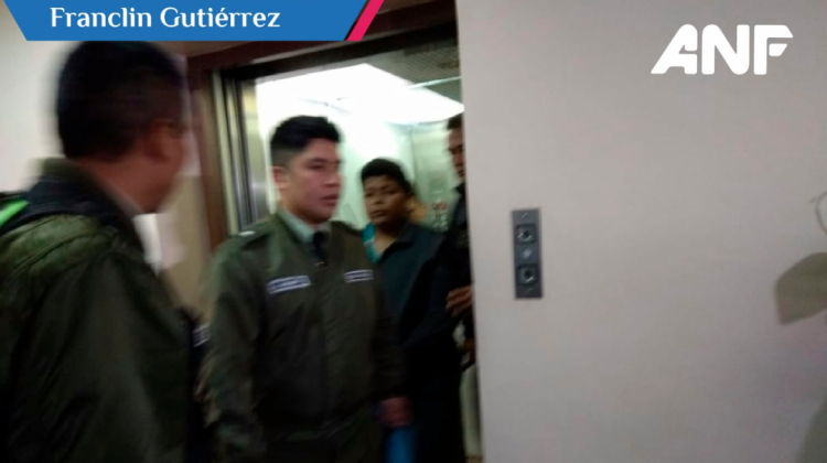 El dirigente de Adepcoca, Franclin Gutiérrez continuará recluido en la cárcel de San Pedro. Foto: ANF