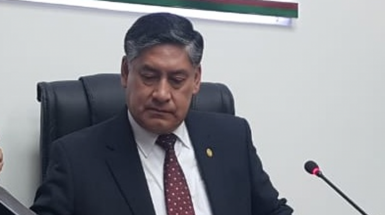 El designado Fiscal General del Estado, Juan Lanchipa. Foto: