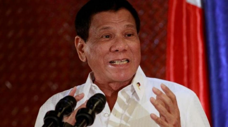 Presidente de Filipinas, Rodrigo Duterte. Foto: Reuters