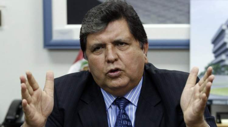 Expresidente del Perú, Alan García Pérez. Foto: