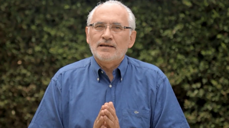 El candidato de la alianza “Comunidad Ciudadana”, Carlos Mesa.