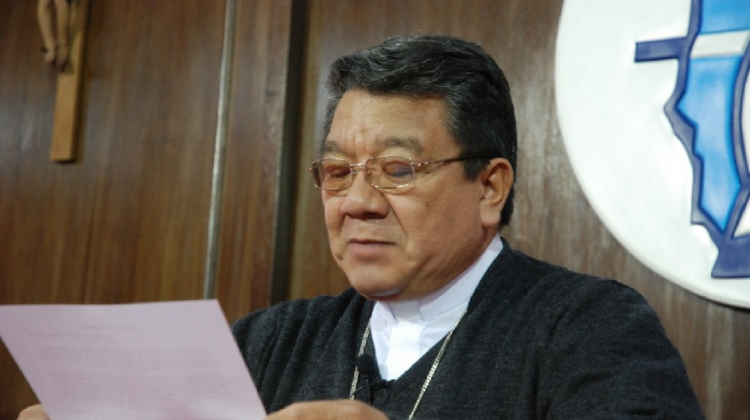 Aurelio Pesoa, Secretario General de la Conferencia Episcopal Boliviana. Foto: CEB
