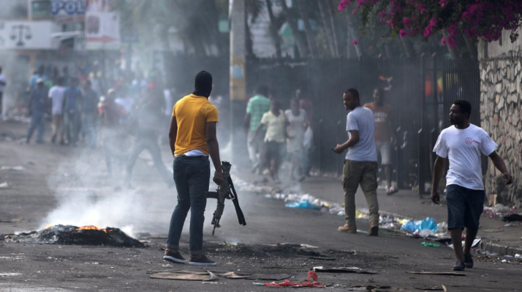 Protestas callejeras en Haití son cada vez más violentas. Foto: Reuters