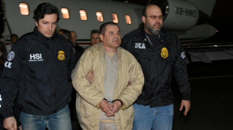 "Chapo" Guzmán fue detenido en enero de 2017. Foto: Reuters.