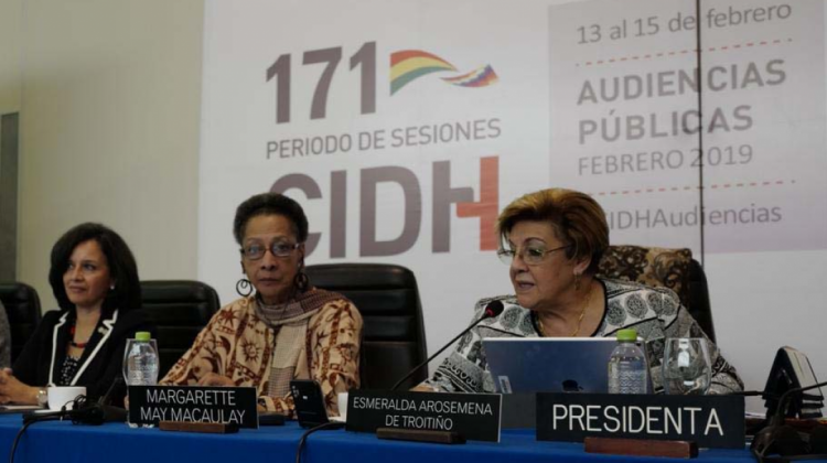 171 Periodo de Sesiones de la CIDH en Sucre. Foto: @cidh.