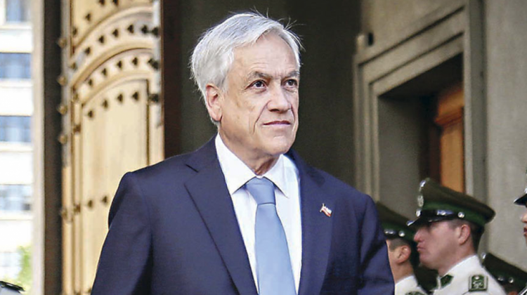 El presidente de Chile, Sebastián Piñera. Foto: La Tercera.