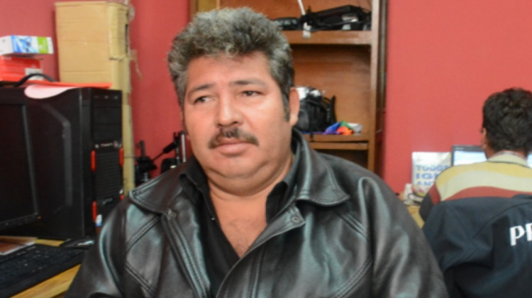 Secretario Ejecutivo de la Federación Sindical Única de Trabajadores Campesinos del Beni, Moisés Ayala Roca. Foto: Prensa Rural