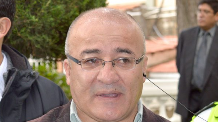 Exministro de Gobierno, Hugo Moldiz. Foto: El Diario