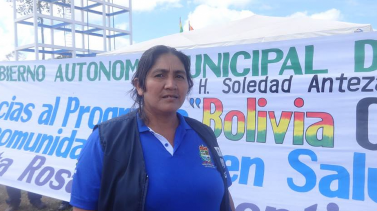 alcaldesa Soledad Antezana
