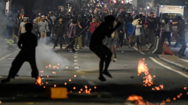 Protestas en Indonesia. Foto: Reuters