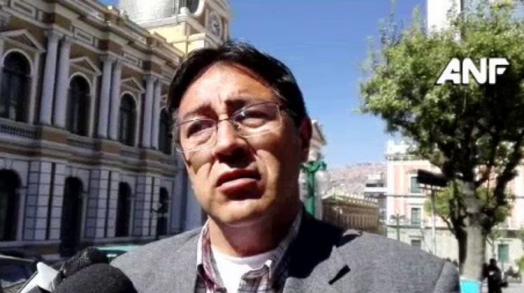 Diputado de oposición, Gonzalo Barrientos. Foto: ANF