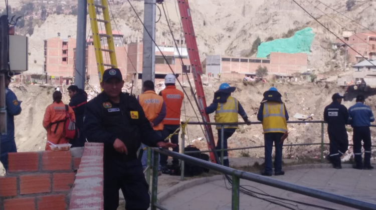 El pasado 30 de abril se registro un deslizamiento en San Jorge Kantutani. Foto: ANF