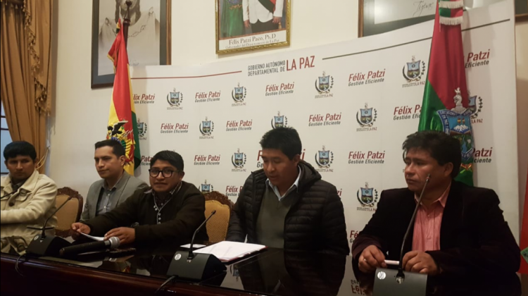 Reunión de Gobernaciones. Foto: Gobernación de La Paz