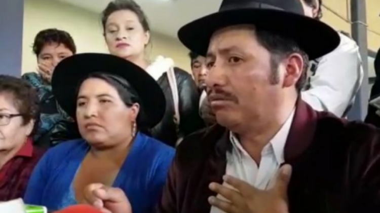 El gobernador de Chuquisaca, Esteban Urquizu. Foto: Correo del Sur.