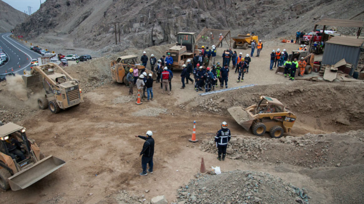 La mina de San José, situada en la ciudad de Tocopilla (Chile). Foto: Agencia Uno.