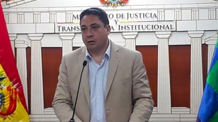 Ministro de Justicia, Héctor Arce. Foto: Ahora Digital.