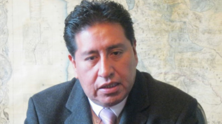 Fiscal departamental de La Paz, William Alave. Foto: Magistratura