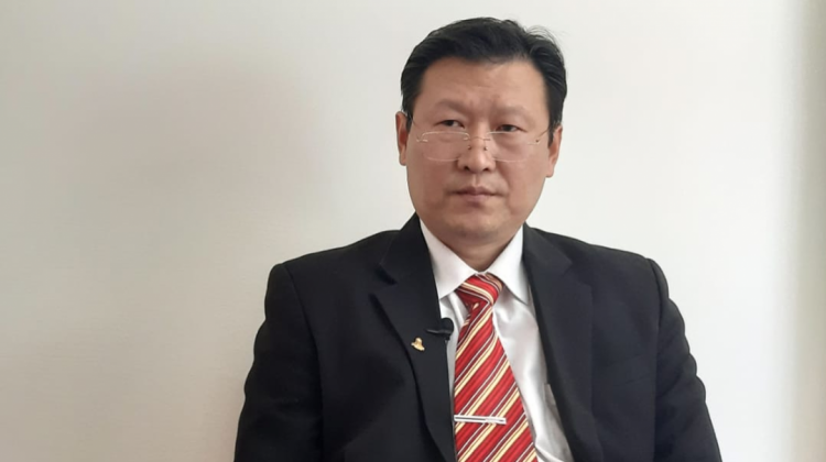 Candidato a la presidencia por el Partido Demócrata Cristiano (PDC), Chi Hyun Chung. Foto: ANF.