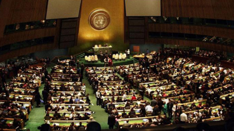 La asamblea de la ONU. Foto: PL