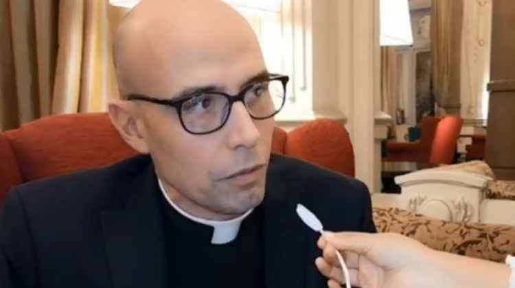 Falso diácono, Jorge Sonnante. Foto: captura de pantalla