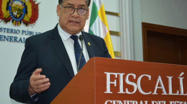 Fiscal General del Estado, Juan Lanchipa. Foto: Ministerio Público.