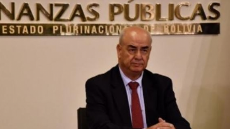 El ministro de Economía, José Luis Parada.
