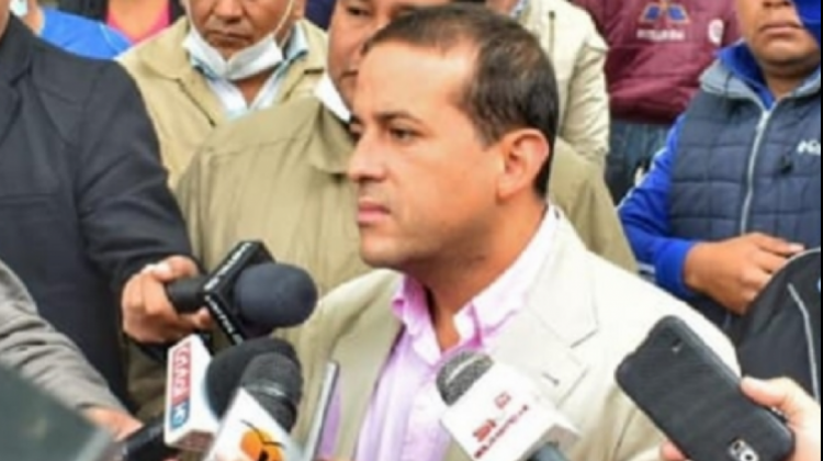 Luis Fernando Camacho, candidato de Creemos. Foto: ANF
