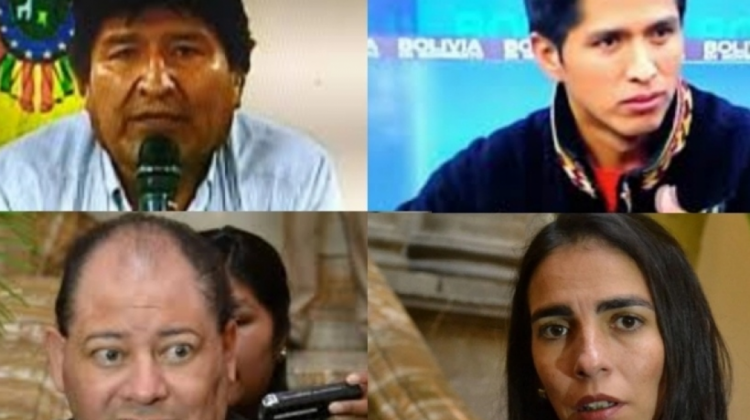 Ministerio de Justicia pide investigación contra Evo Morales, exministros y dirigentes del MAS.