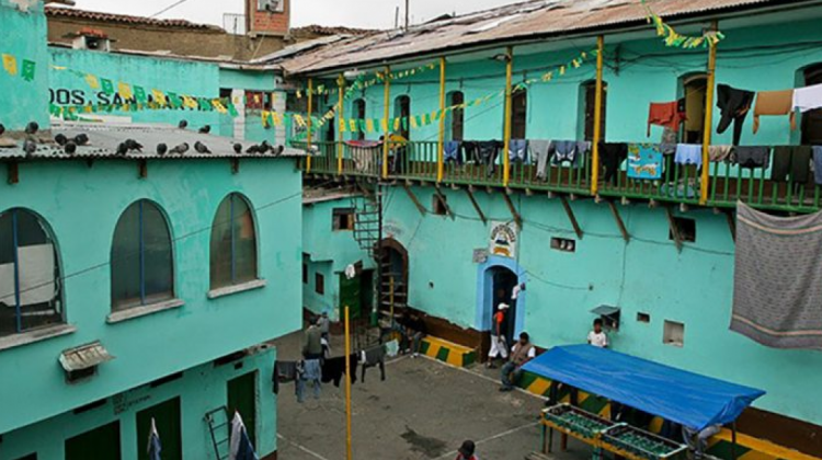 Una sección del penal de San Pedro. Foto: ANF