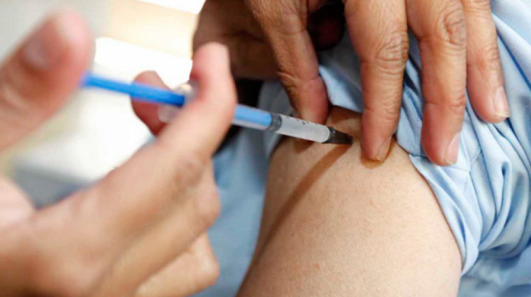 Vacuna contra la influenza. Foto. RRSS