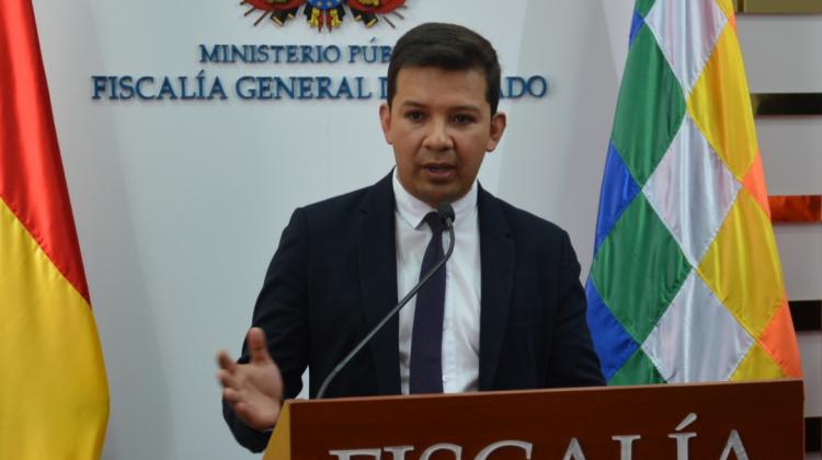 Director de la Fiscalía Especializada en Delitos Patrimoniales y Solución Temprana, Cristhian Miranda. Foto: Fiscalía General del Estado