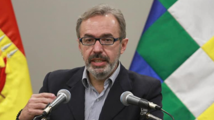 El vocero presidencial, Jorge Richter. Foto: Ministerio de la Presidencia