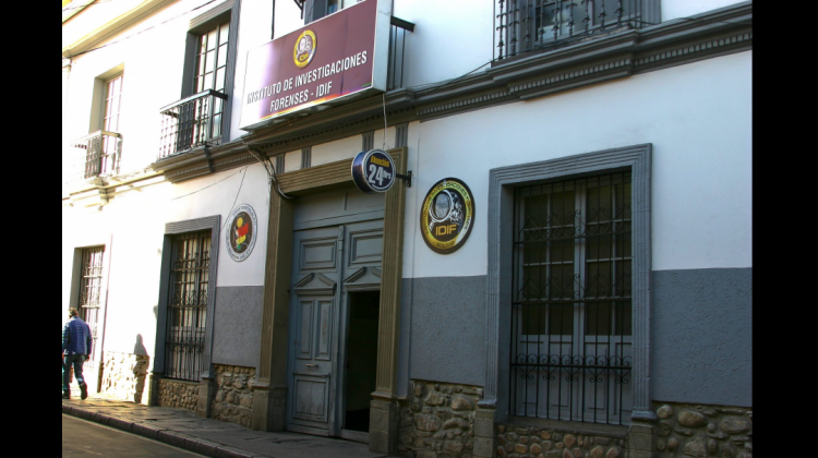 Sede del IDIF en La Paz.