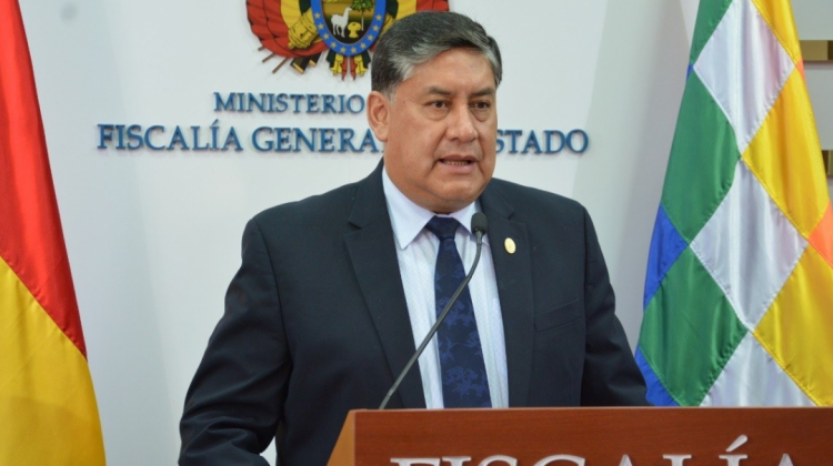 El fiscal general Juan Lanchipa. Foto: Fiscalía
