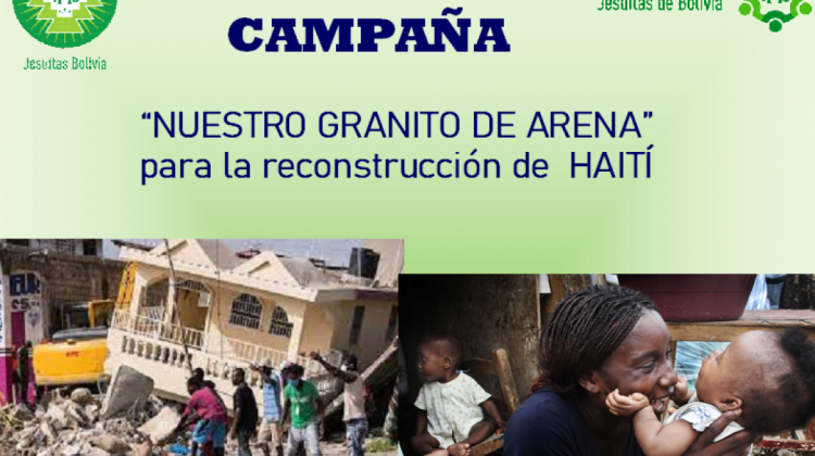 2.Afiche 2 base camapaña por Haití en Bol
