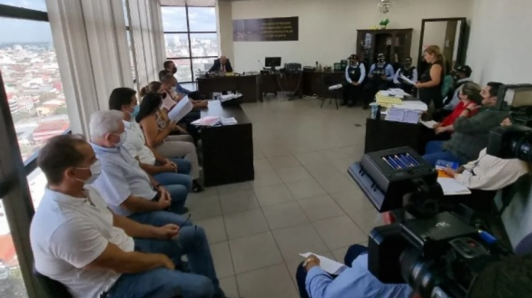 Juez dicta detención domiciliaria para Costas, Aguilera y Saavedra por  "desvío de fondos" | ANF - Agencia de Noticias Fides