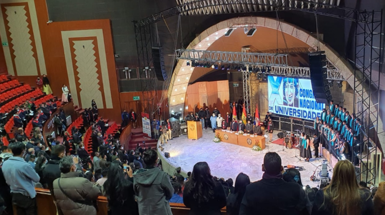 En congreso universitario en Potosí esperan resolución de expulsión de Max Mendoza | ANF - Agencia de Noticias Fides