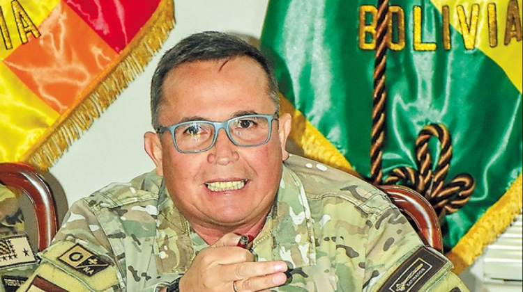 Exgeneral Williams Kaliman. Foto: ABI