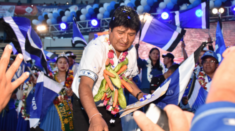 Evo Morales. Foto: MAS
