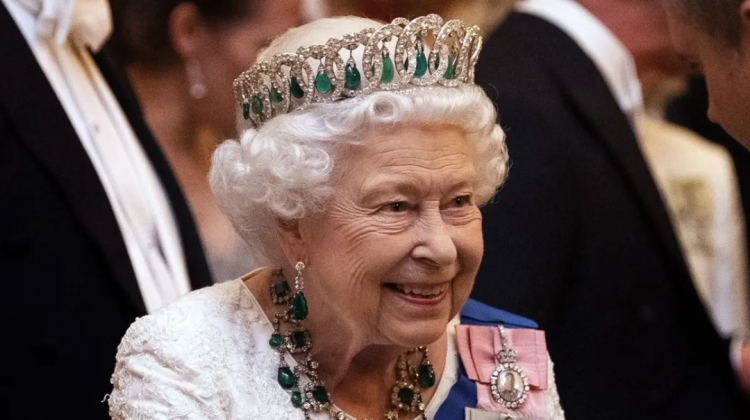 La reina Isabel II de Inglaterra.