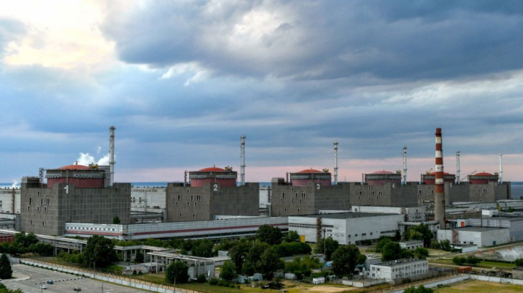 La central nuclear de Zaporiyia.