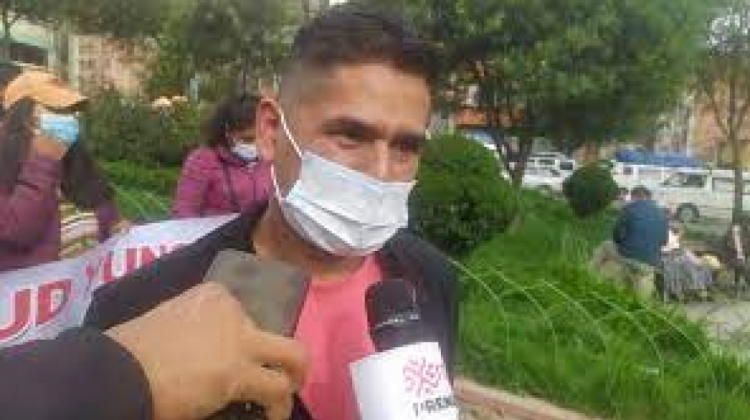Presidente de la Juventud Yungueña, Raúl Uría. Foto: RRSS