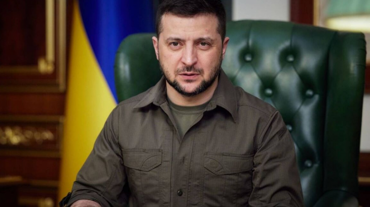 El presidente de Ucrania, Volodimir Zelenski.