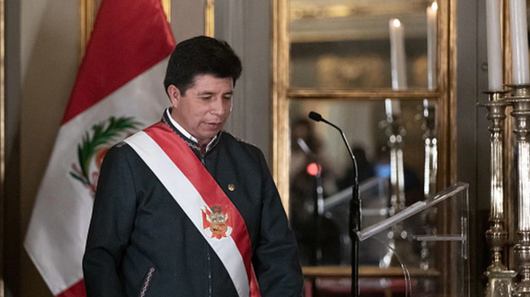 El expresidente del Perú, Pedro Castillo.