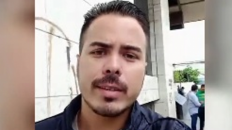 Magdiel Jorge Castro. Foto: captura video