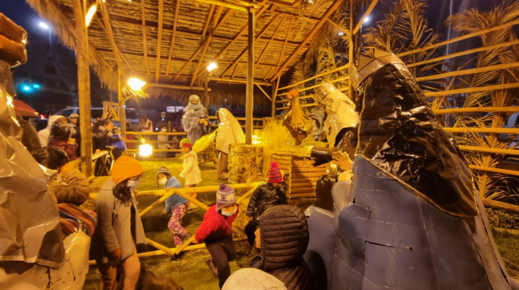 El pesebre. Foto: GAMLP