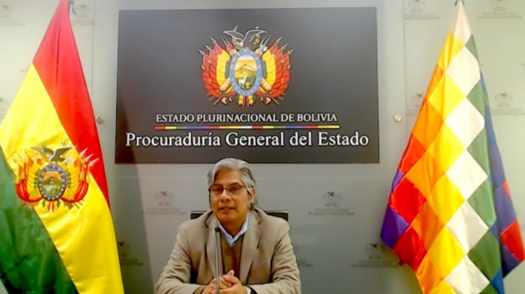 El procurador general, Wilfredo Chavez . Foto: Captura de pantalla